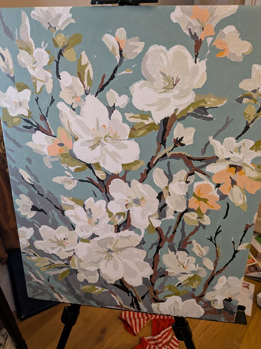 Customer photo review of Spring Blossom Tapestry