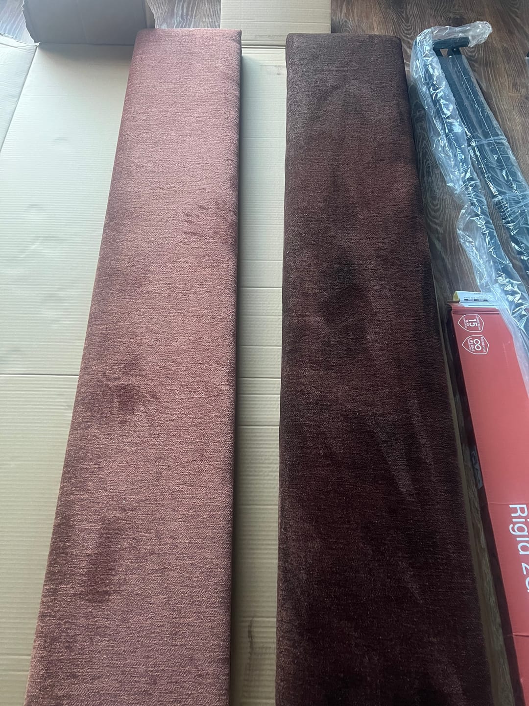 Customer photo review of Fabric Paint -- Dark Brown