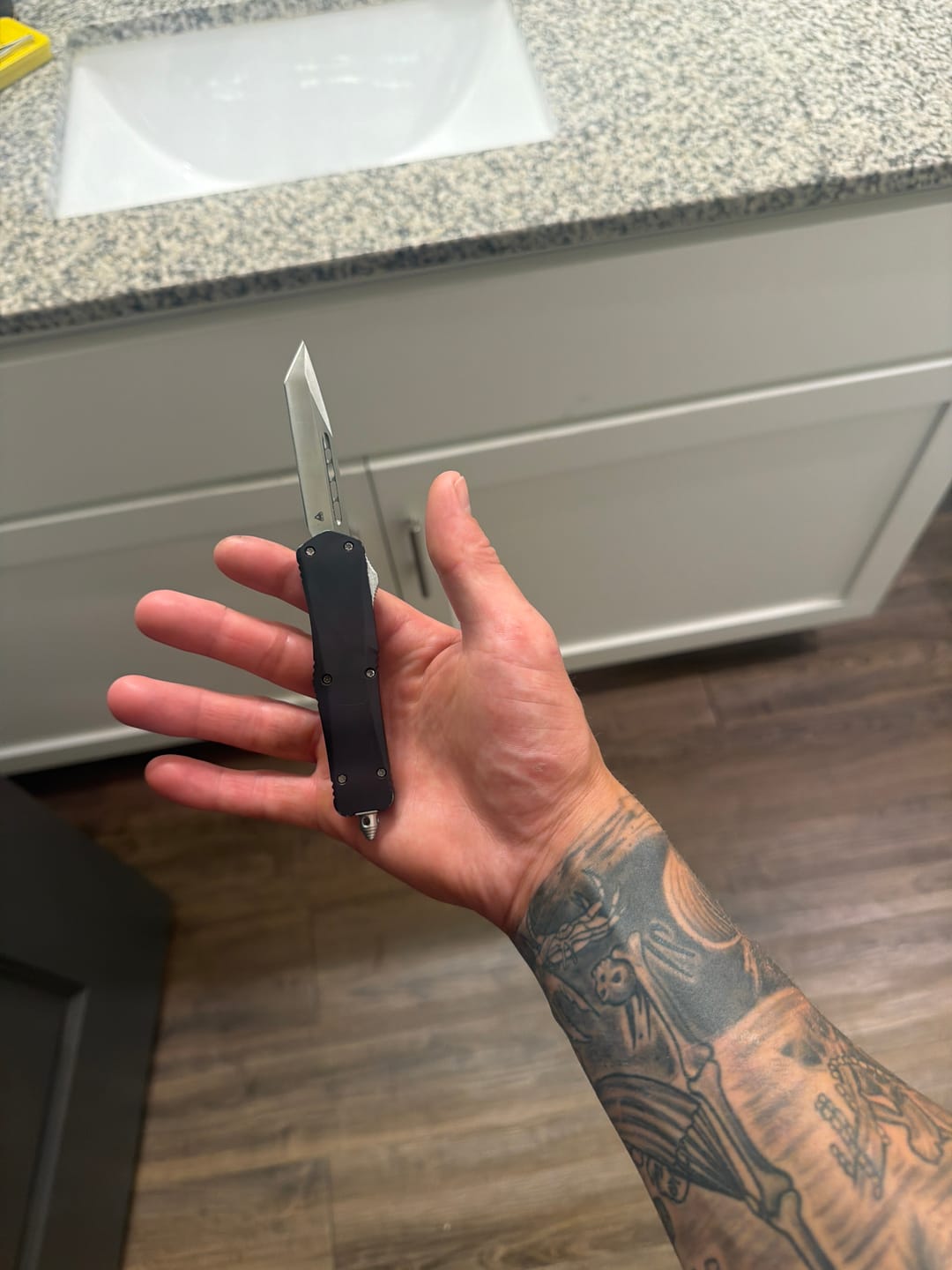 Customer photo review of Small Black Ghost D/A OTF