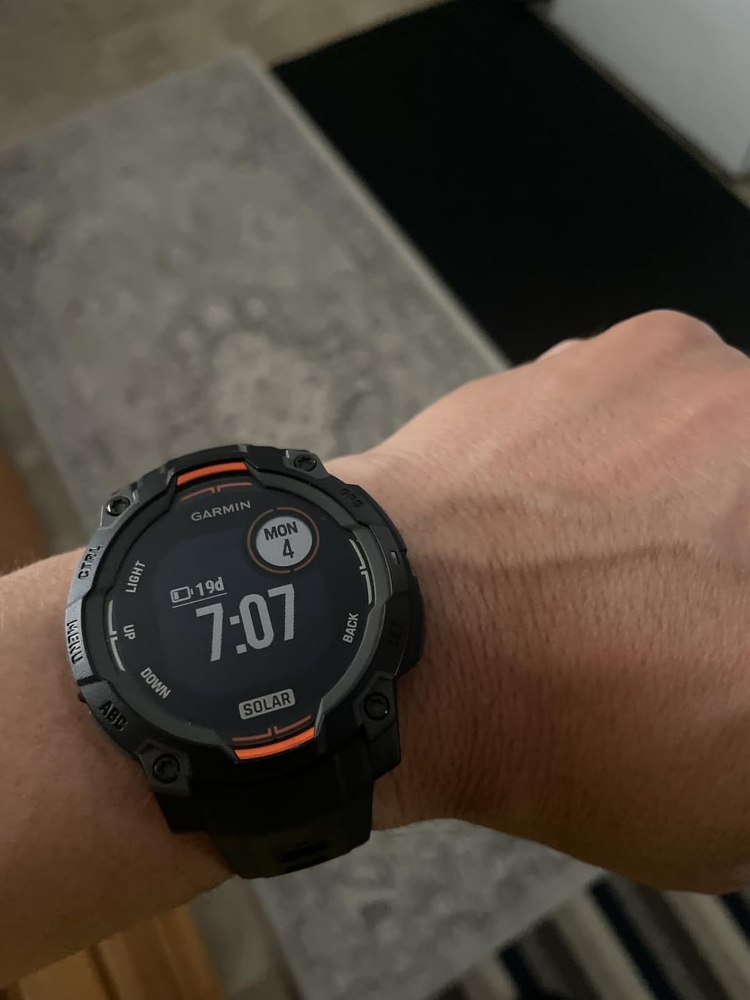 Customer photo review of Garmin Instinct 3 Solar