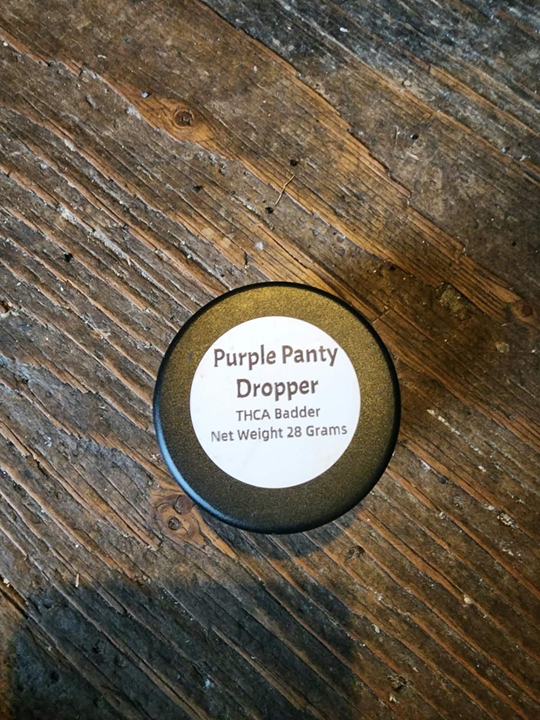 Customer photo review of Purple Panty Dropper | THCA Badder