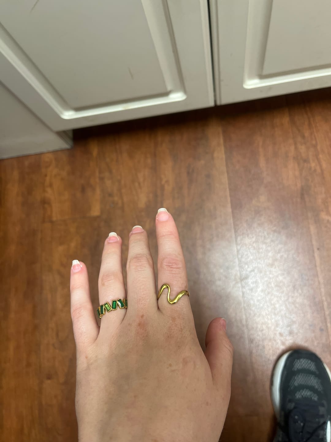 Customer photo review of Gold Wave Ring
