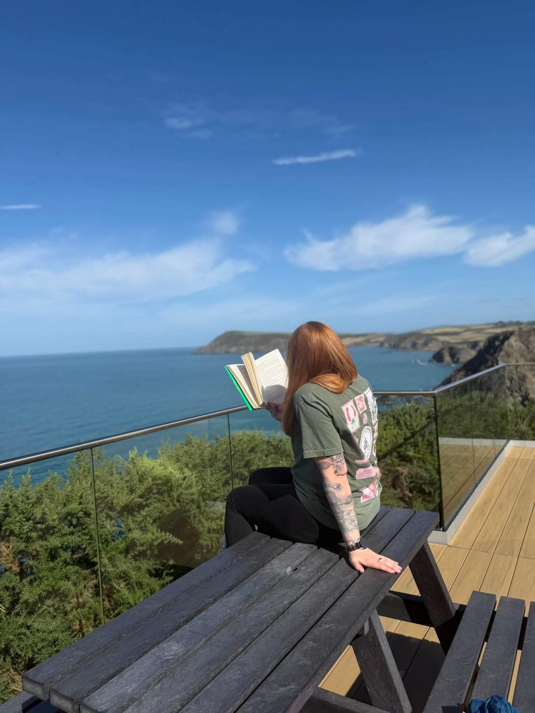 Customer photo review of 'Cowgirl Post' Faded T-Shirt