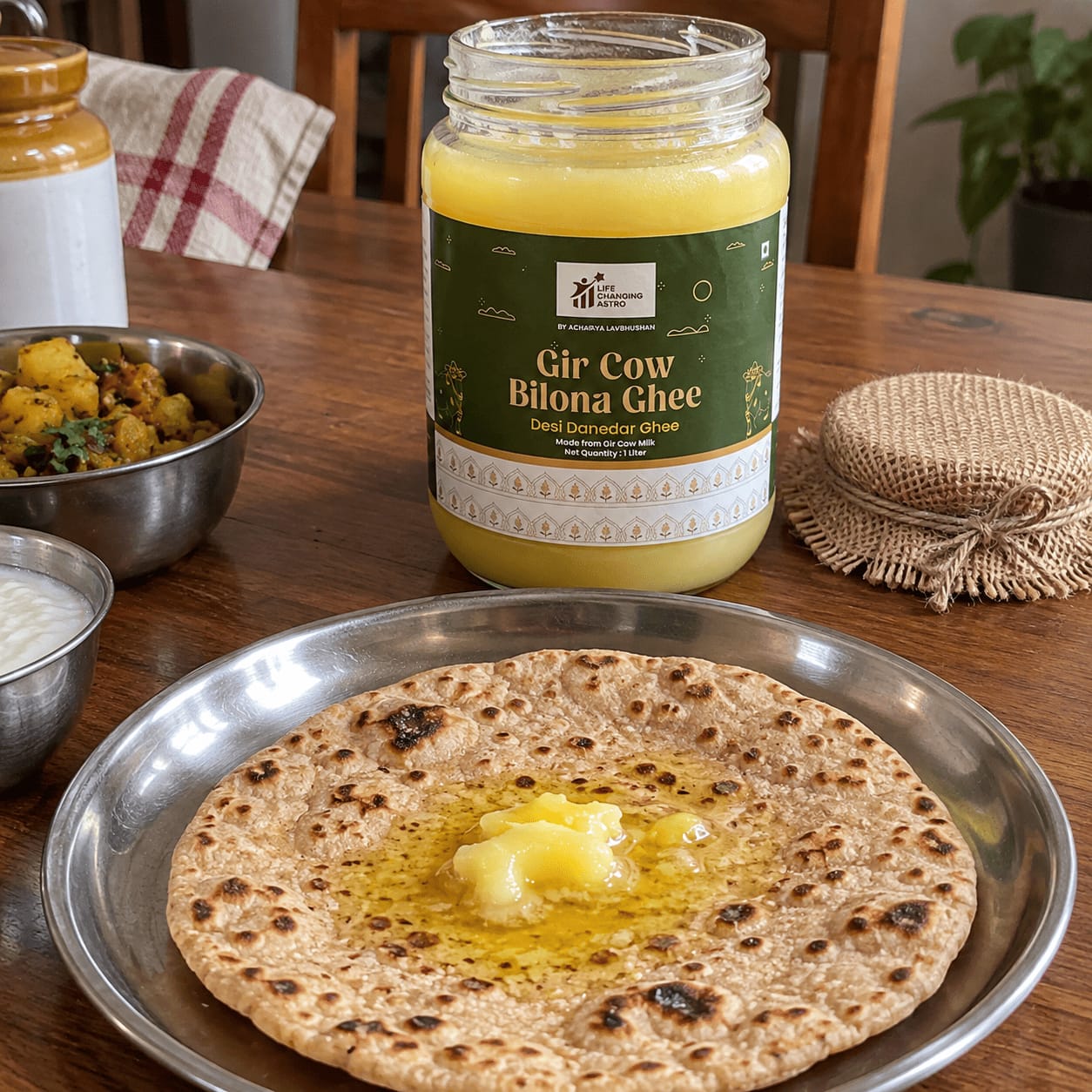 Customer photo review of Gir Cow Bilona Ghee