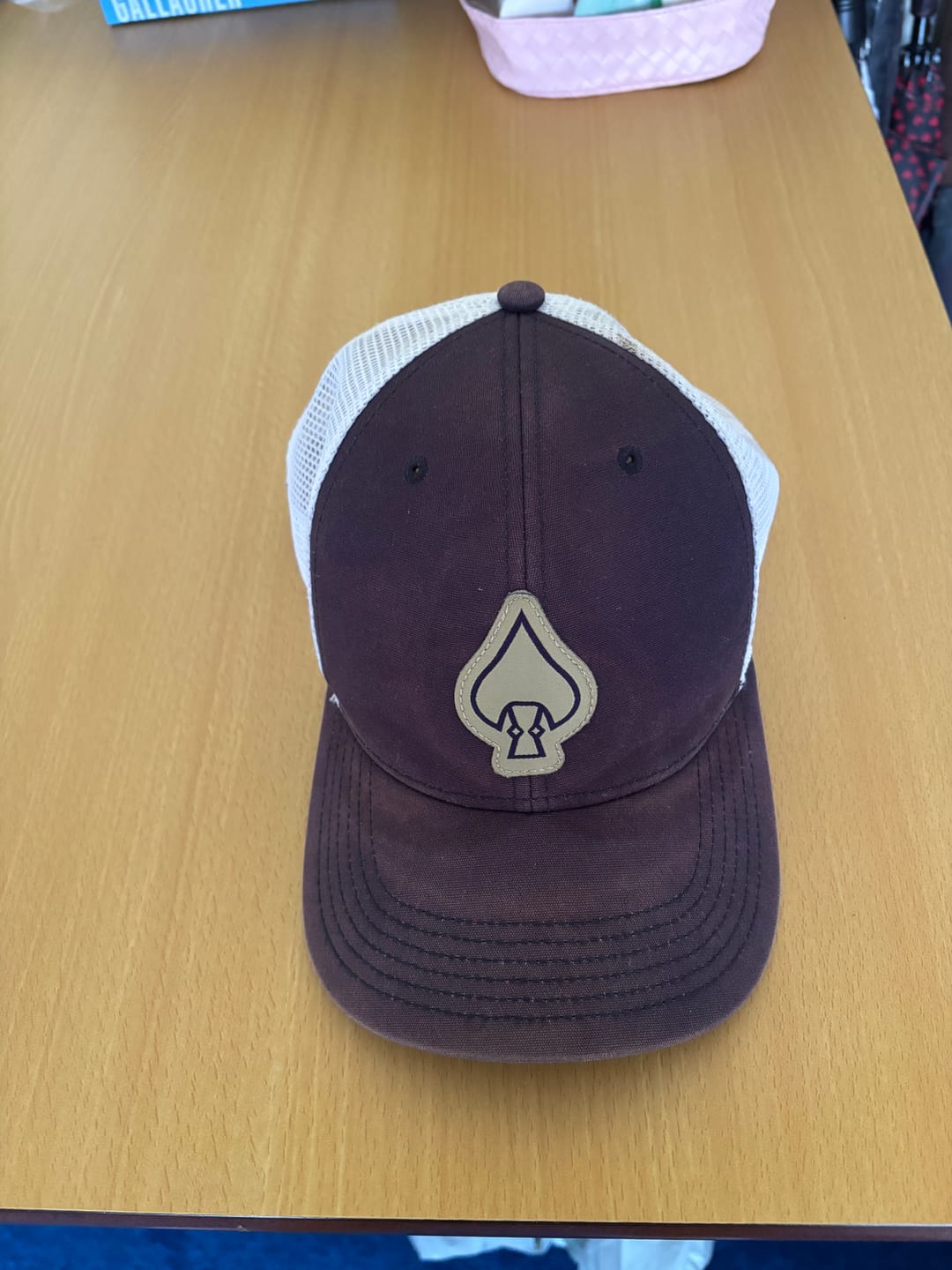 Customer photo review of The W.O.E. Spearhead Trucker Hat *NEW*