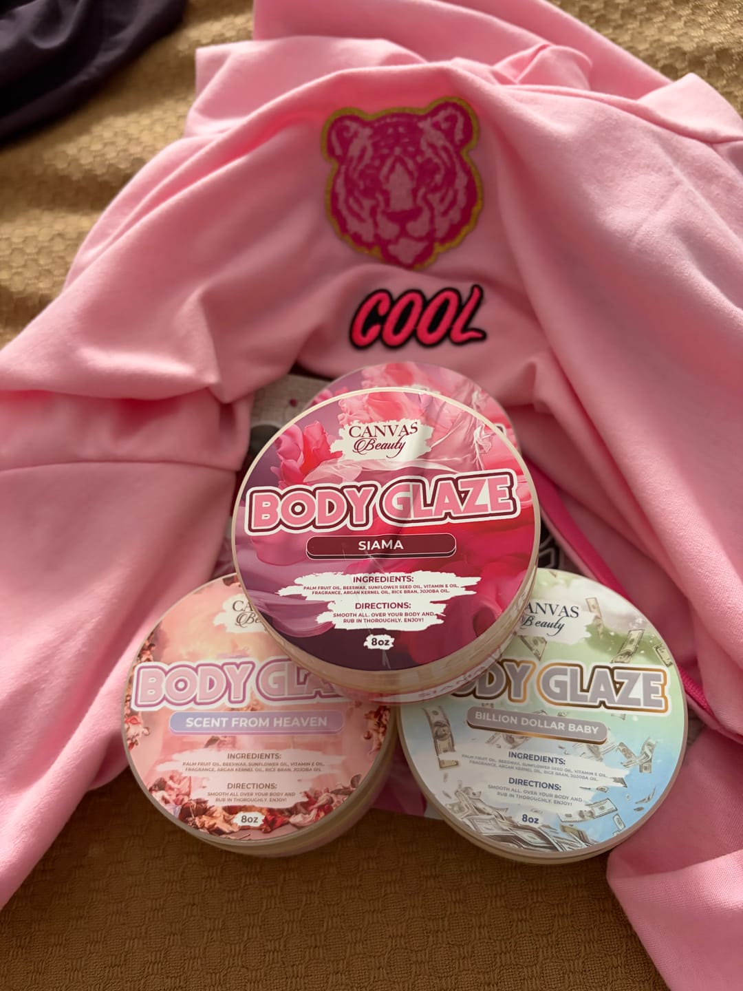 Customer photo review of BODY GLAZE: SIAMA