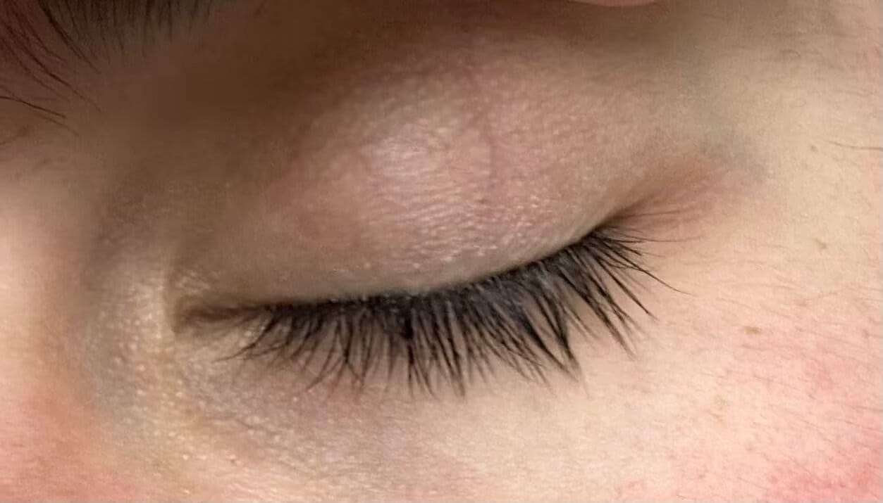 Customer photo review of Lash Remover | Silky Melt