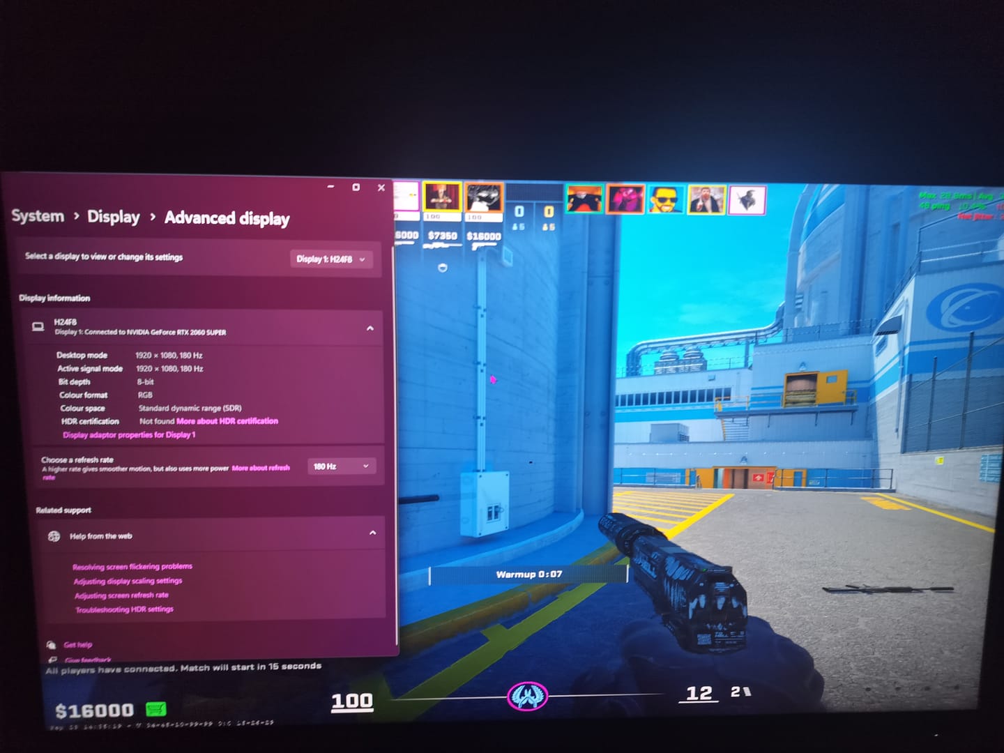 Customer photo review of KTC H24F8 Gaming Monitor