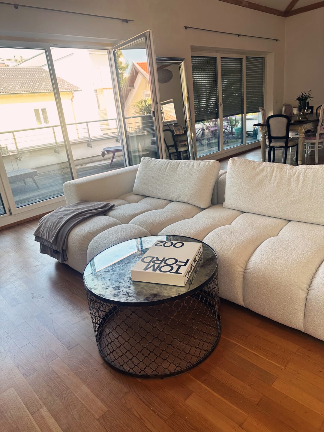 Customer photo review of Modulares L Ecksofa Ottomane Comora
