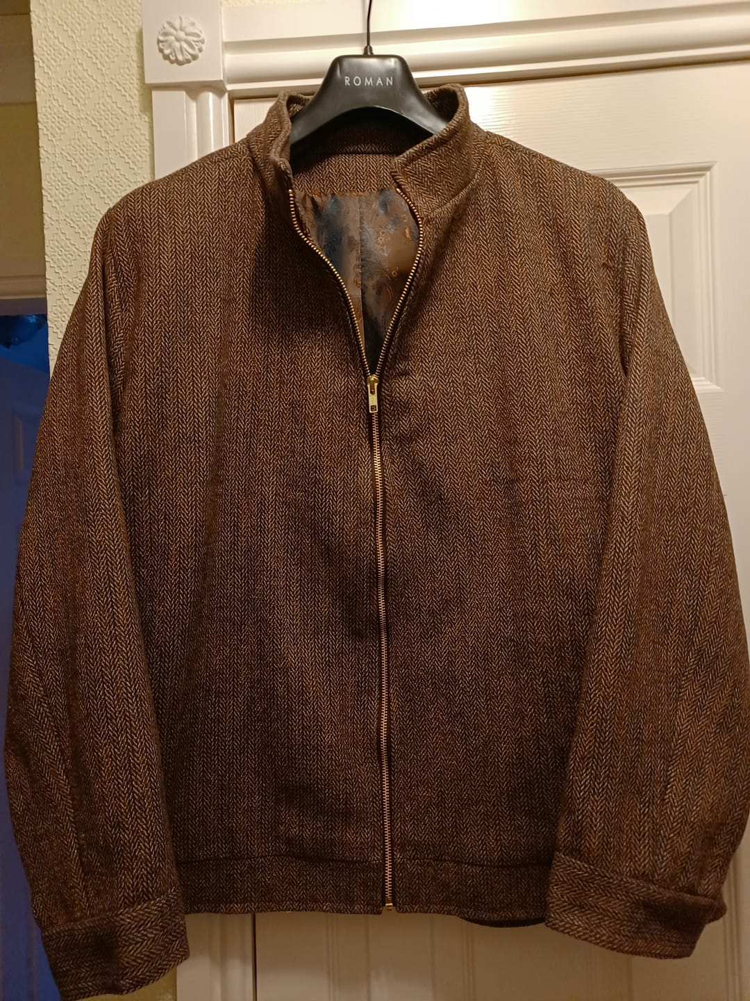 Customer photo review of YKK Brass Metal Open End Zip - 66cm