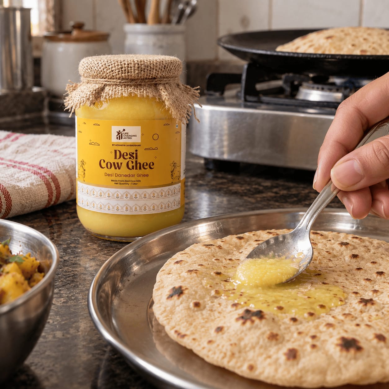 Customer photo review of Desi Cow Ghee