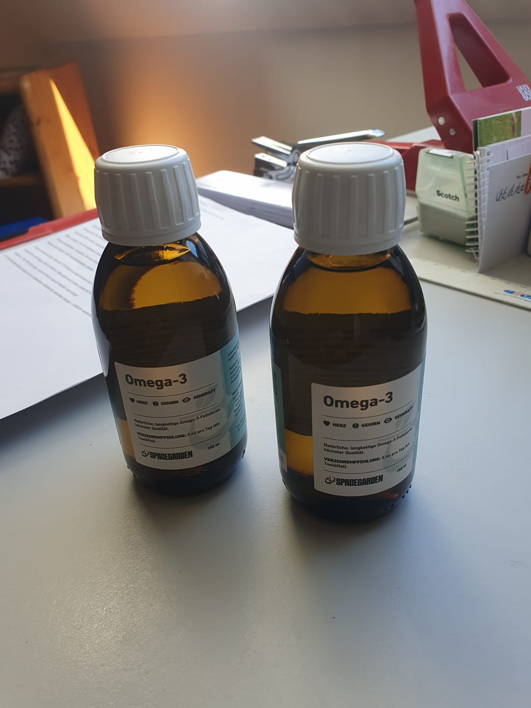 Customer photo review of Omega-3 Fischöl hochdosiert – 1.520 mg EPA + DHA flüssig