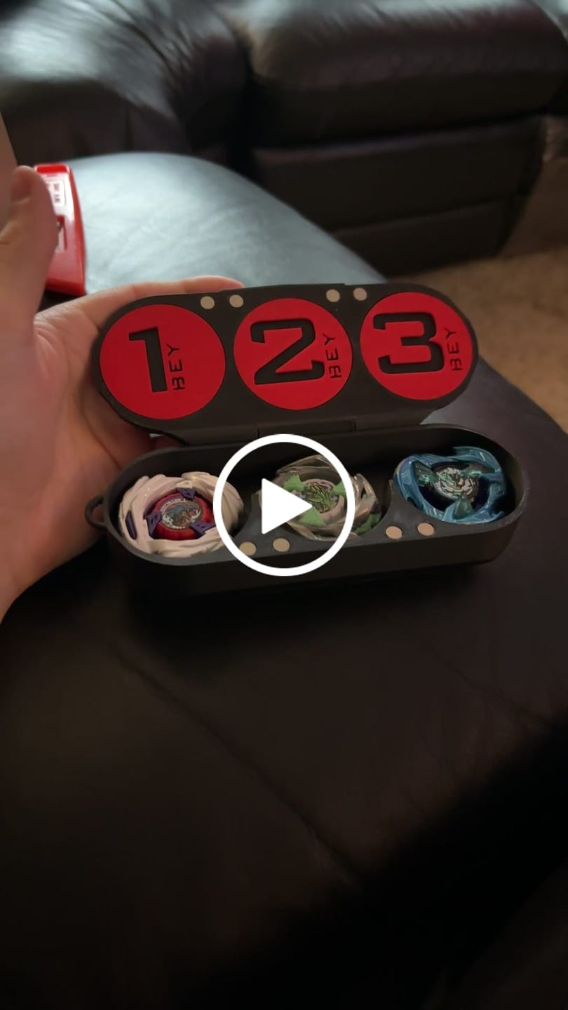 Customer video review of [Pre-Order] 3D Printed Capsule Deck for Beyblade X