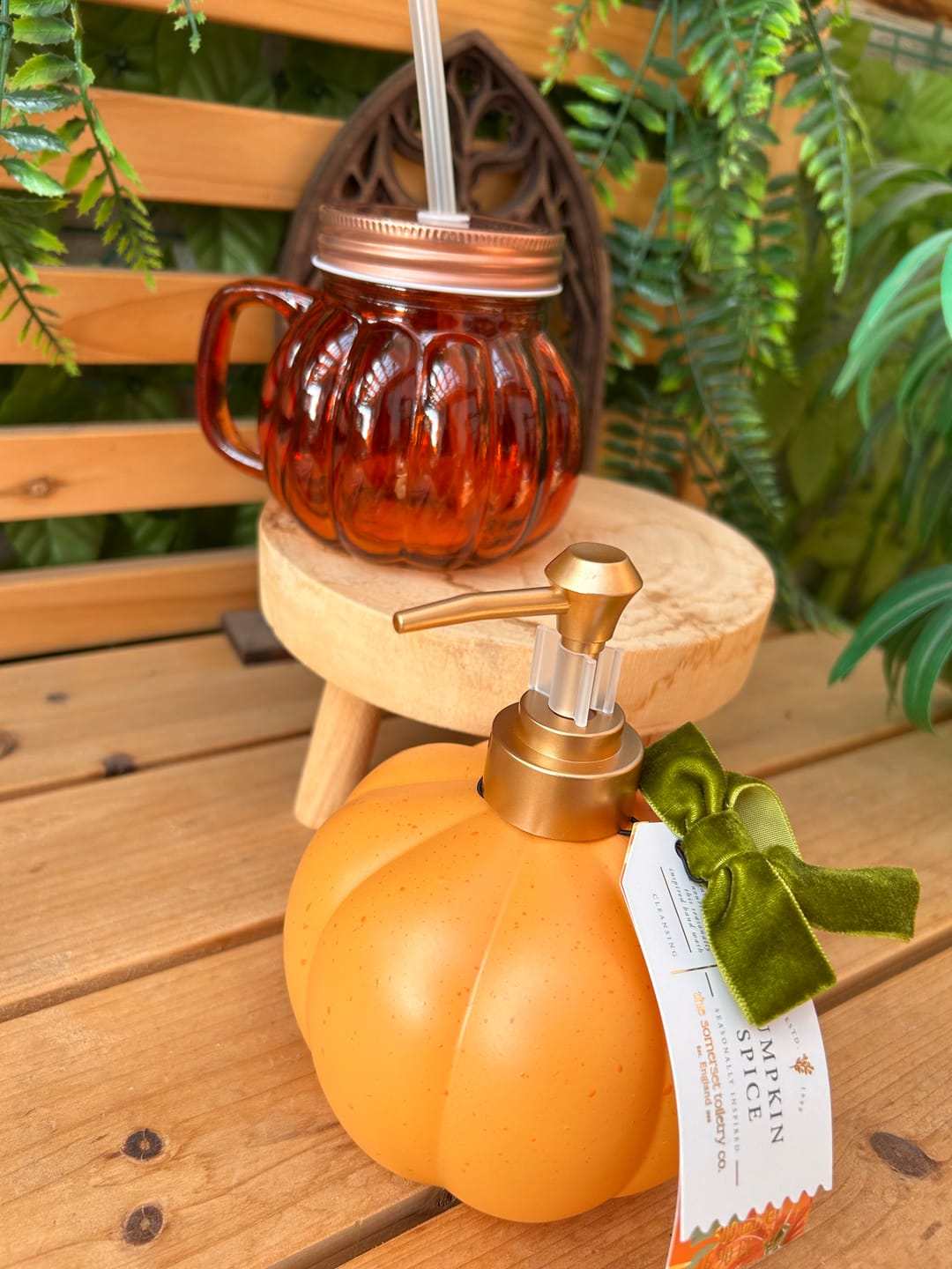 Customer photo review of Pumpkin Spice Flüssigseife im Kürbis-Seifenspender, 500 ml