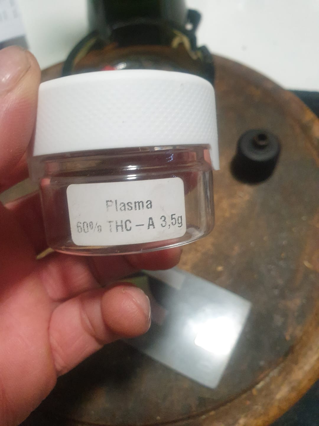 Customer photo review of THC-A 60% Hash Plasma