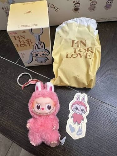 Customer photo review of Labubu Pin For Love Series Blind Box (N–Z Single Box)
