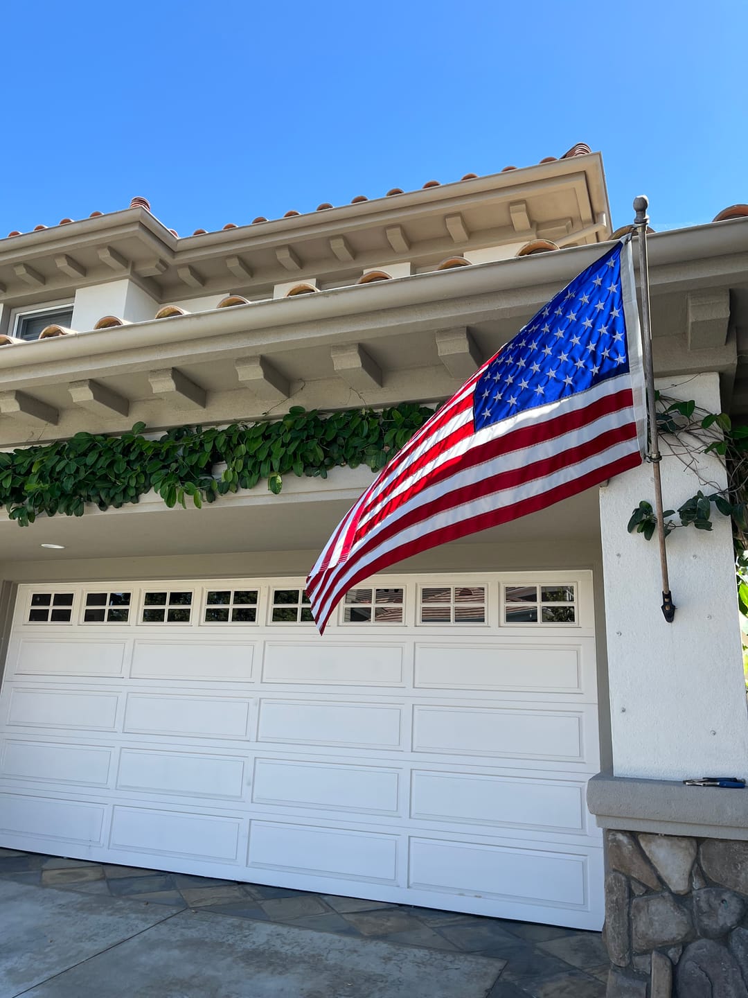 Customer photo review of 3' x 5' American Flag