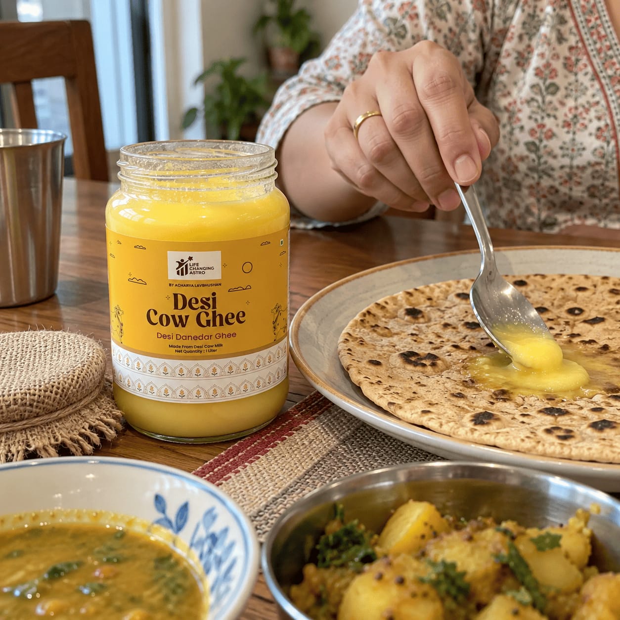 Customer photo review of Desi Cow Ghee