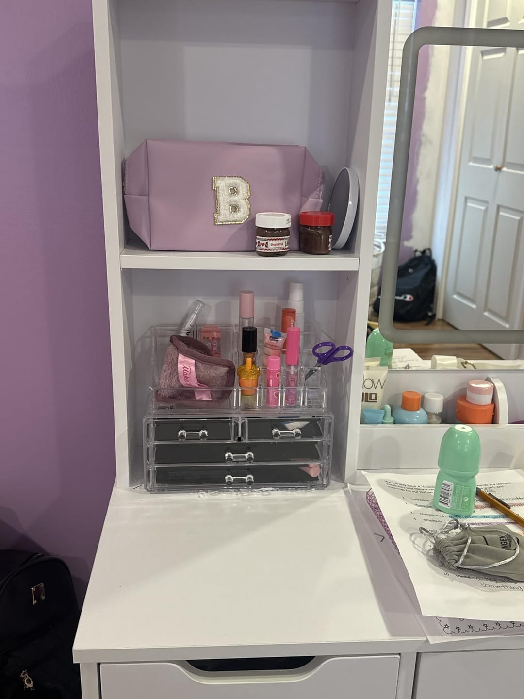 Customer photo review of Velouria ClearSpace™ Makeup & Beauty Organizer