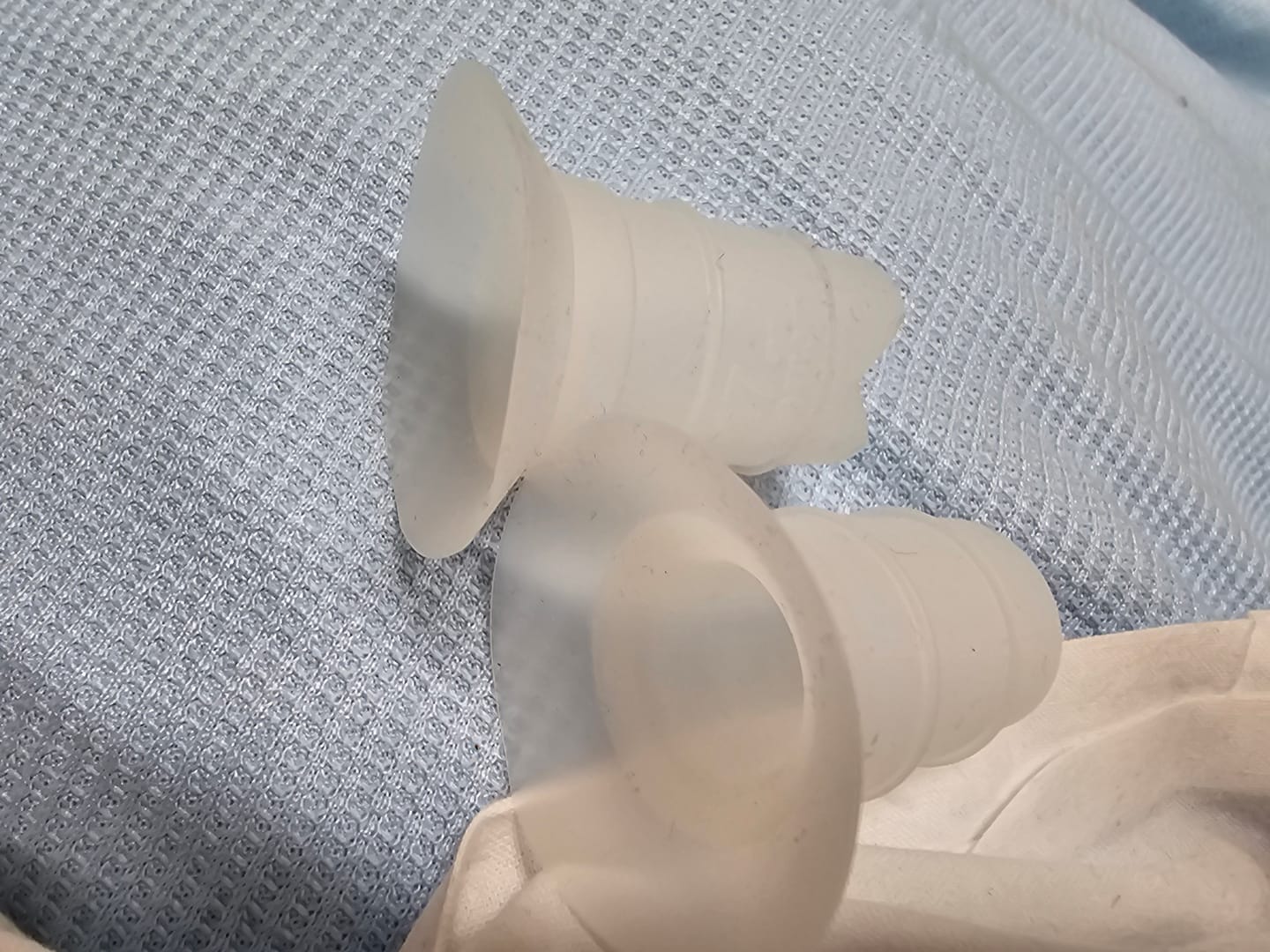 Customer photo review of Flange Inserts for Medela and Spectra 24 mm Shields/Flanges