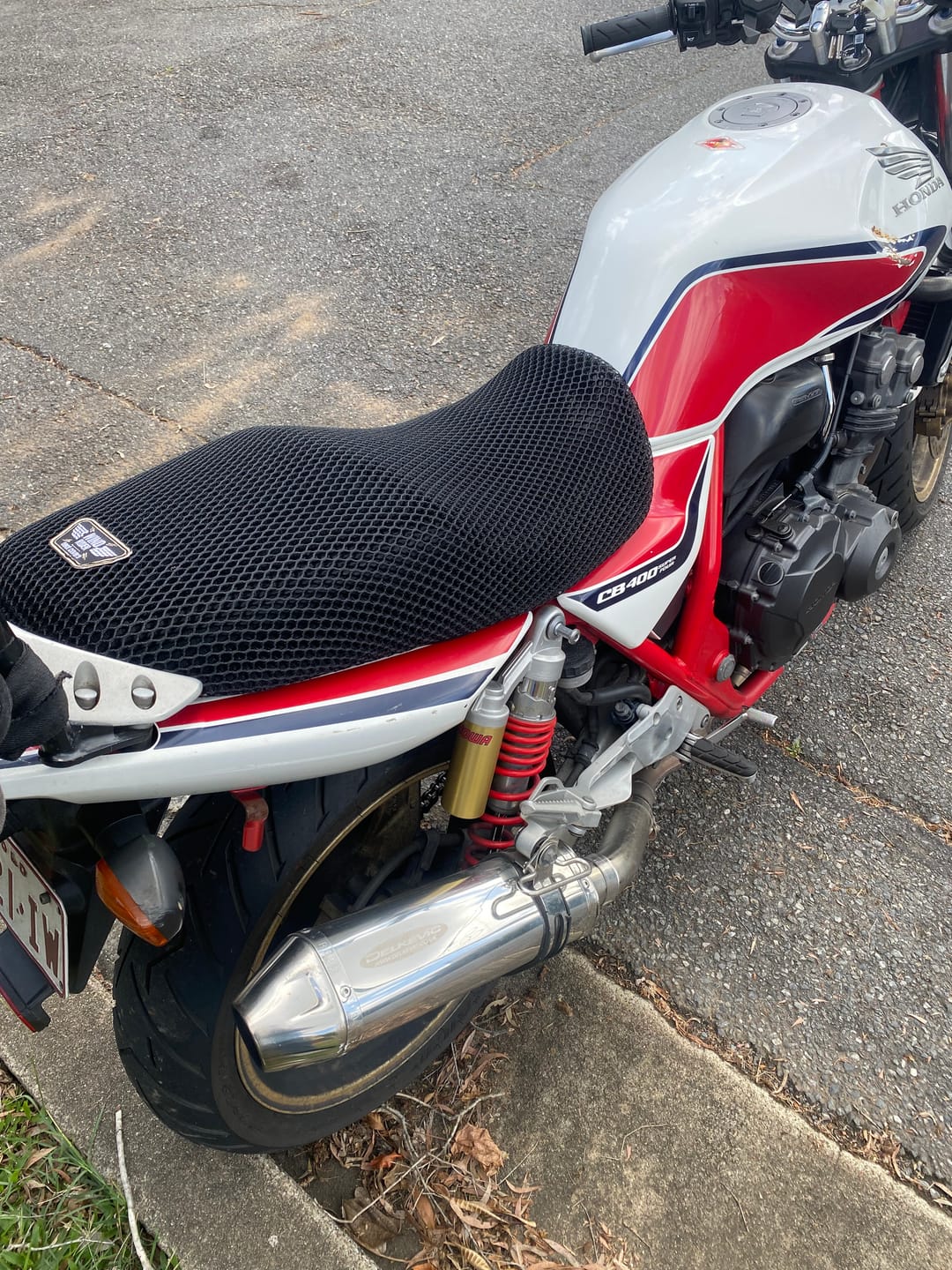 Customer photo review of Wind Rider Seat Cover