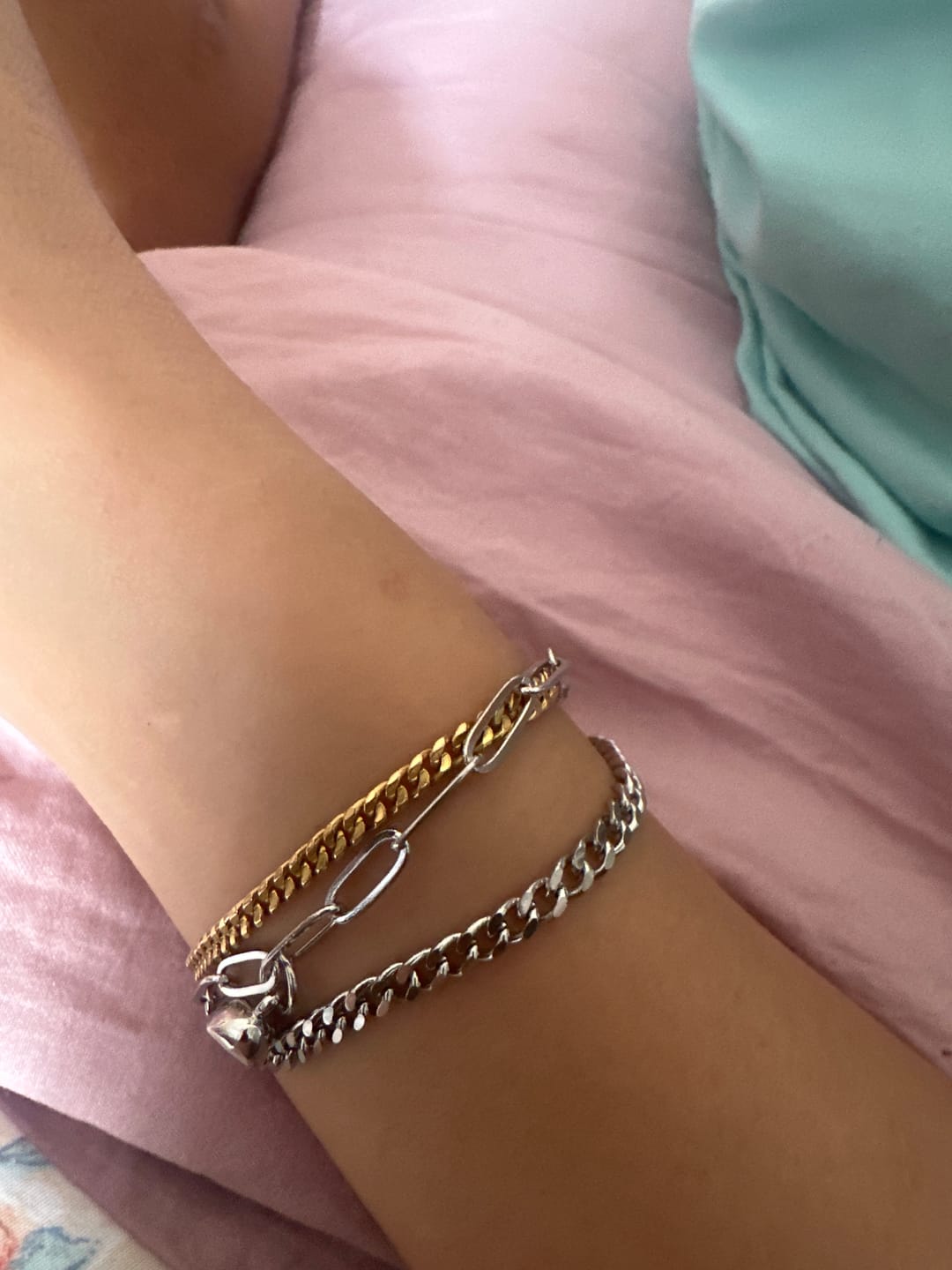 Customer photo review of Devon Couple Bracelet