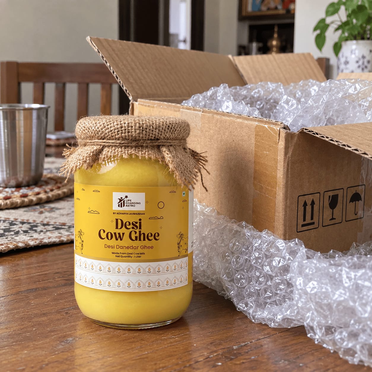 Customer photo review of Desi Cow Ghee