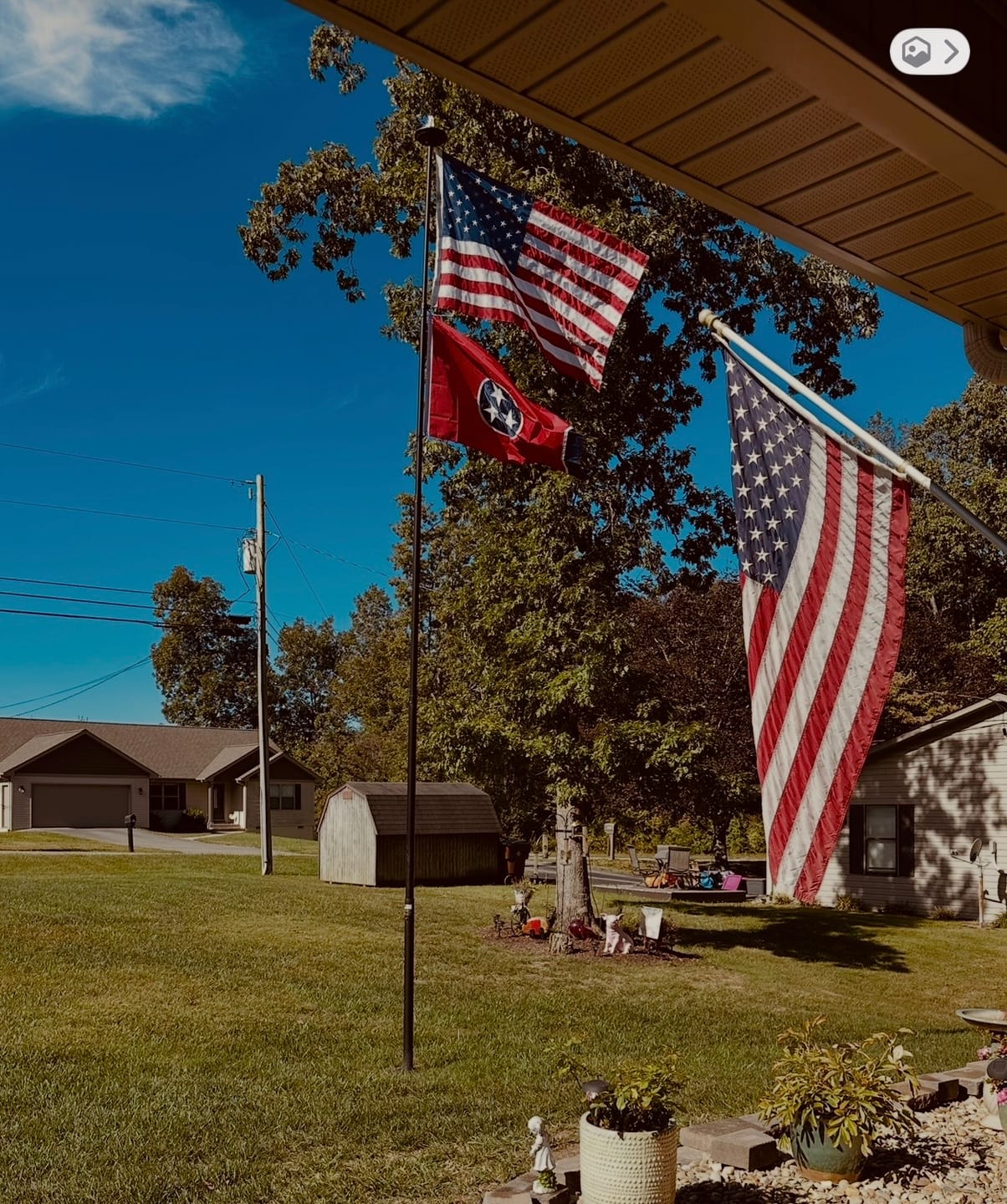 Customer photo review of 4' x 6' American Flag