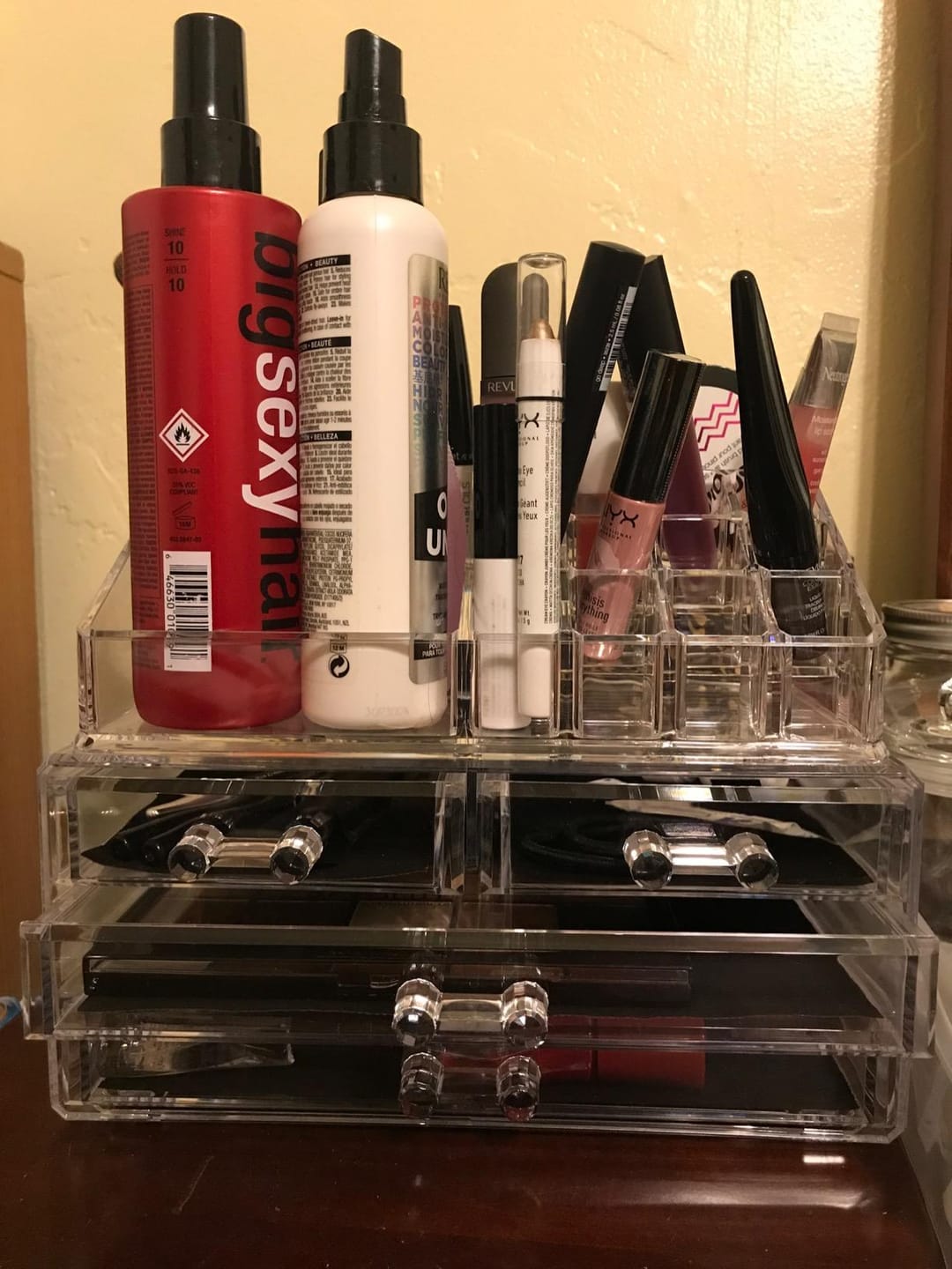 Customer photo review of Velouria ClearSpace™ Makeup & Beauty Organizer