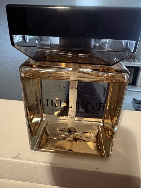 Customer photo review of Diffuseur de brume parfumée de luxe