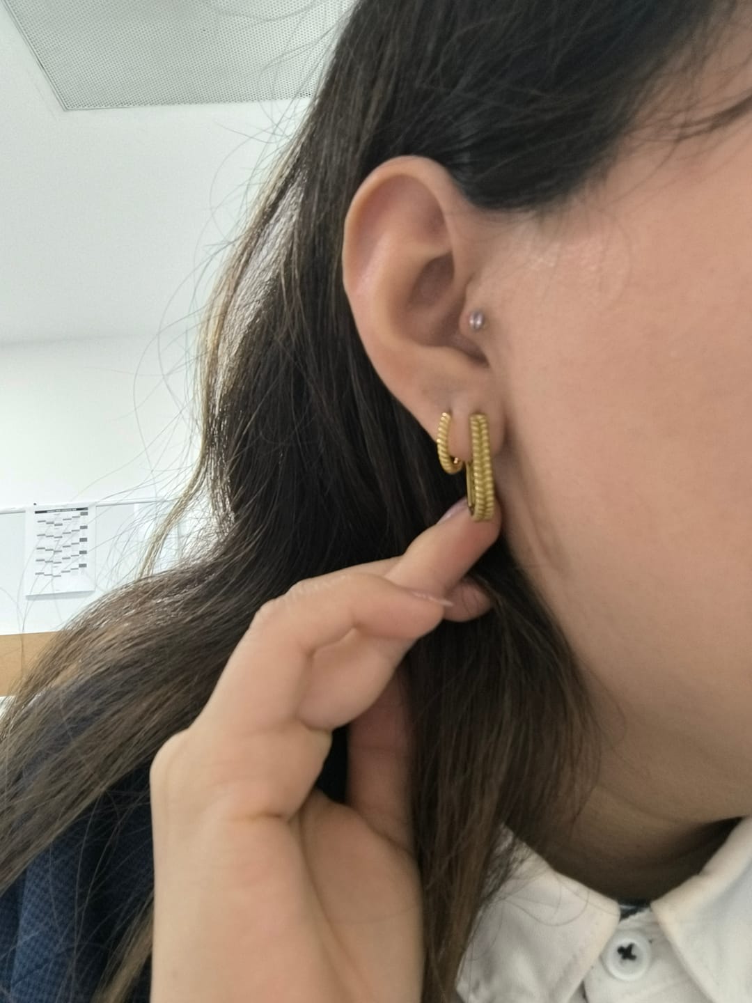 Customer photo review of Aretes Gyna