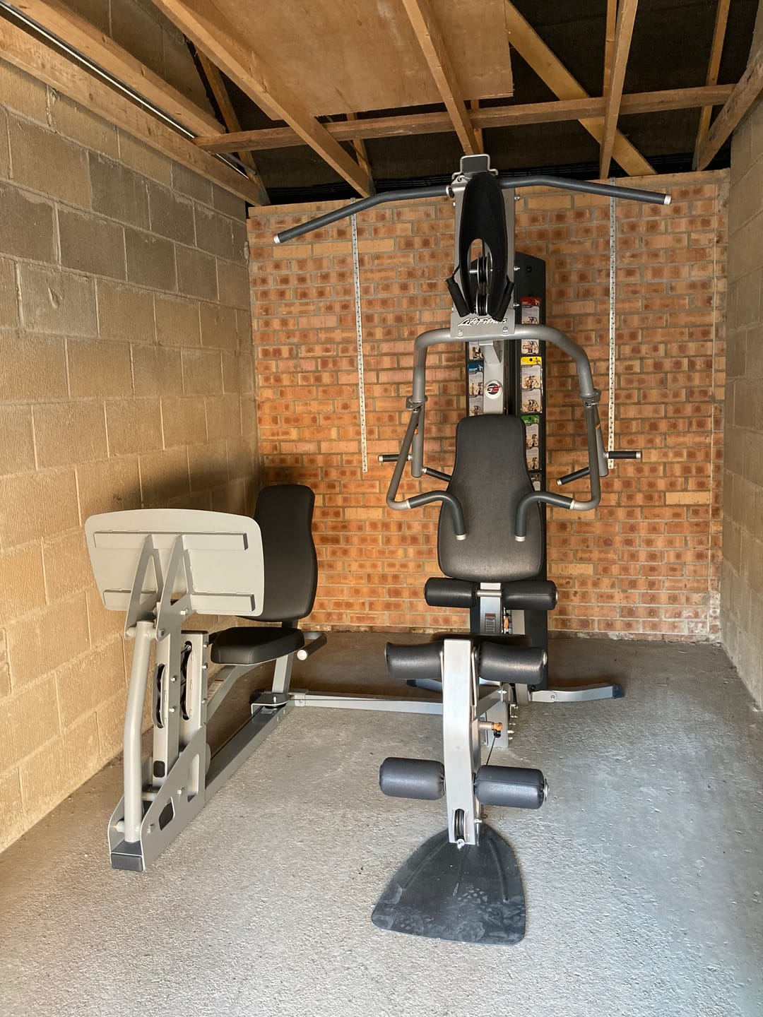 Customer photo review of Life Fitness Leg Press & Calf Raise Attachment