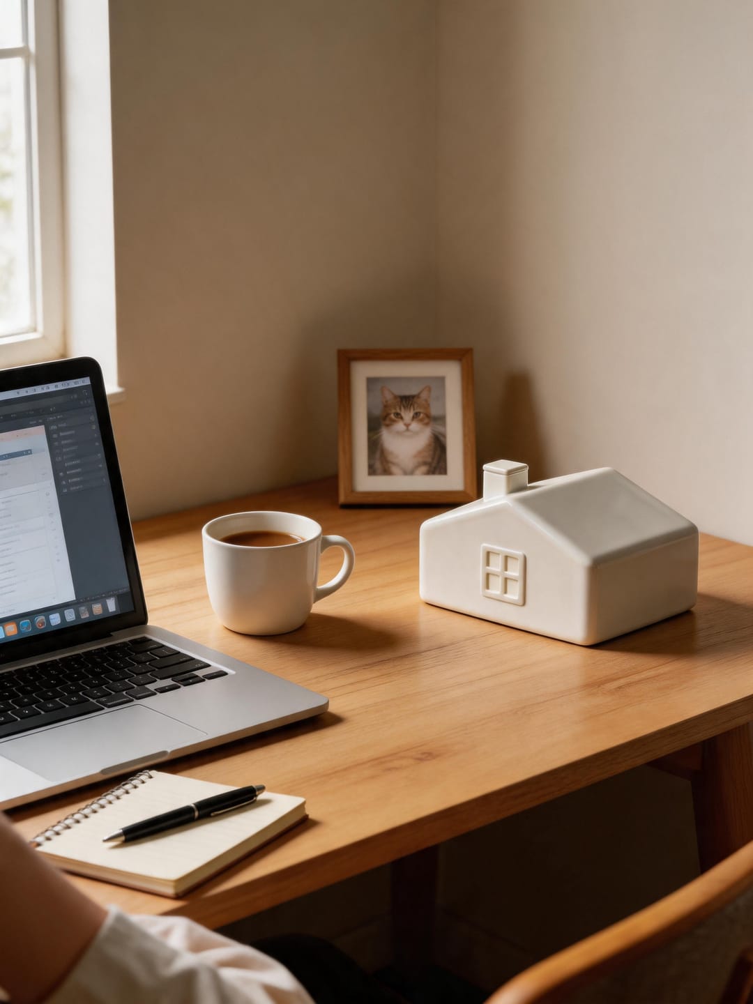 Customer photo review of Forever Home — Lighted Ceramic Pet Urn