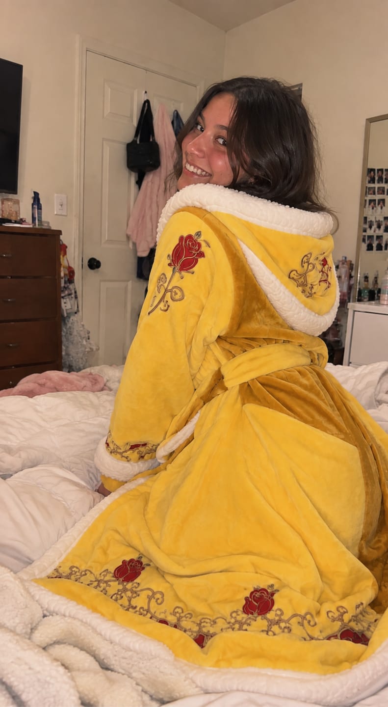 Customer photo review of Princess Comfort Heated Robe