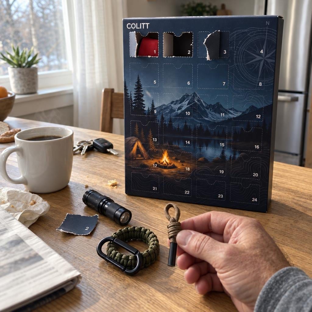 Customer photo review of Outdoorsman Advent Calendar