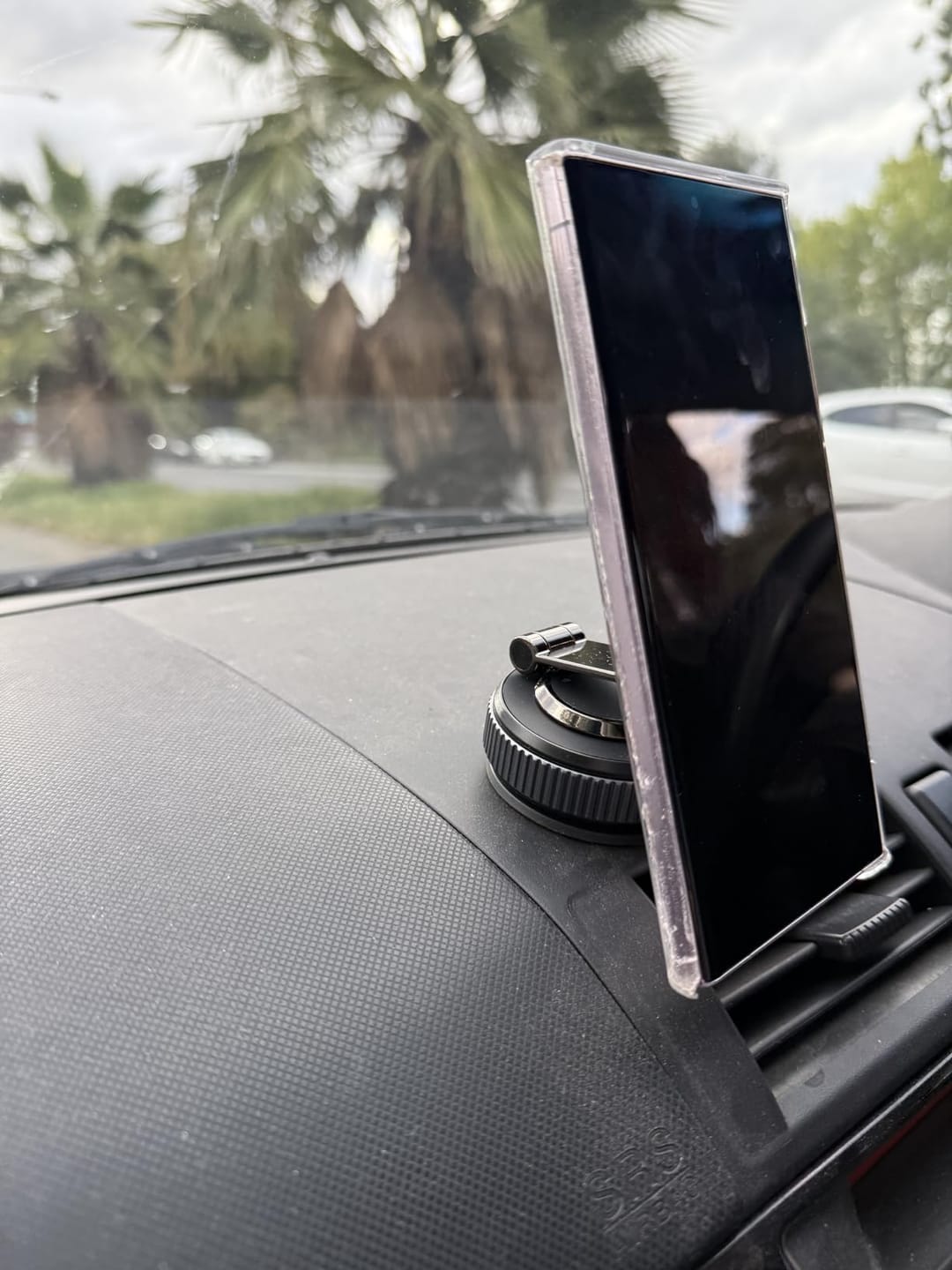 Customer photo review of Tekkvault™ AnchorPro Phone Holder