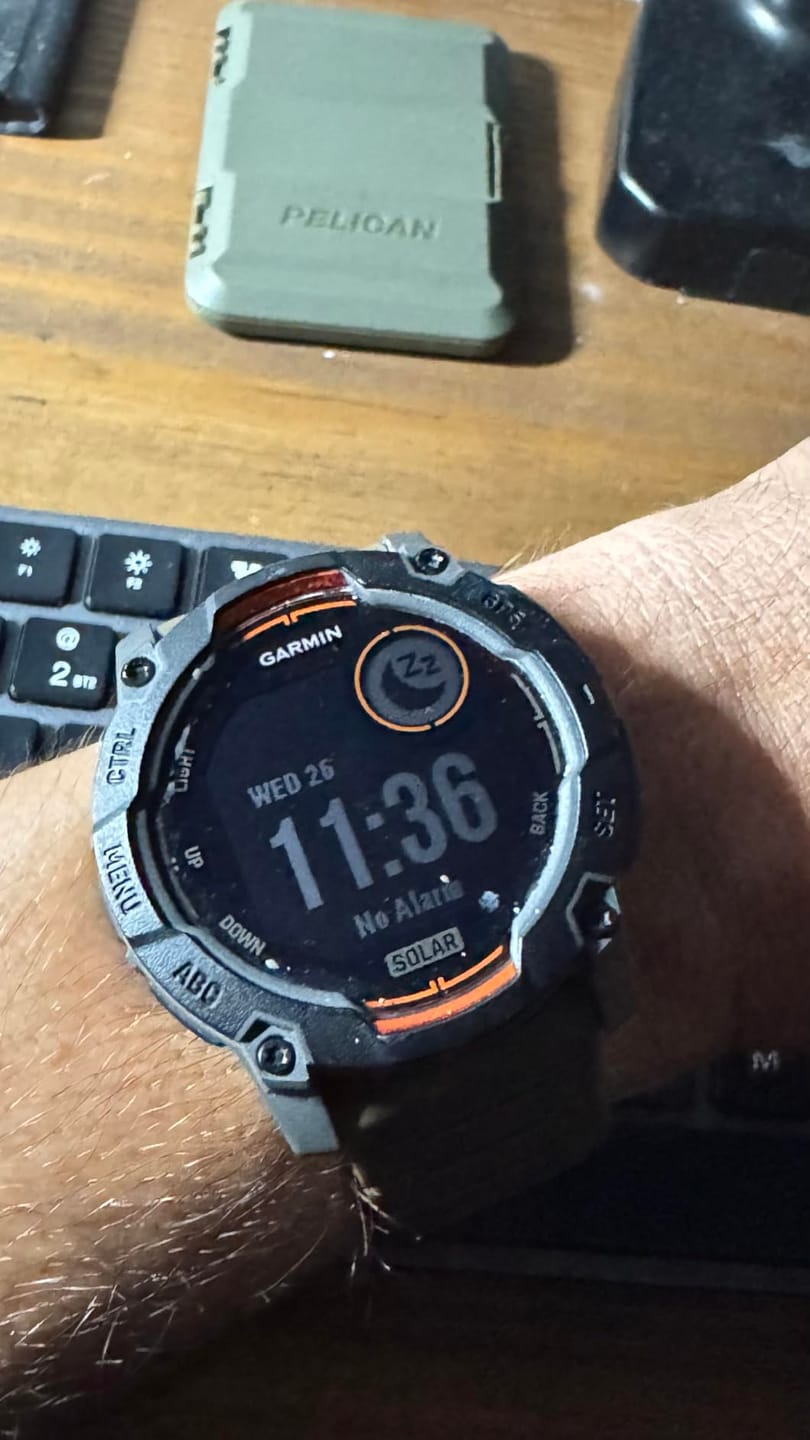 Customer photo review of Garmin Instinct 3 Solar