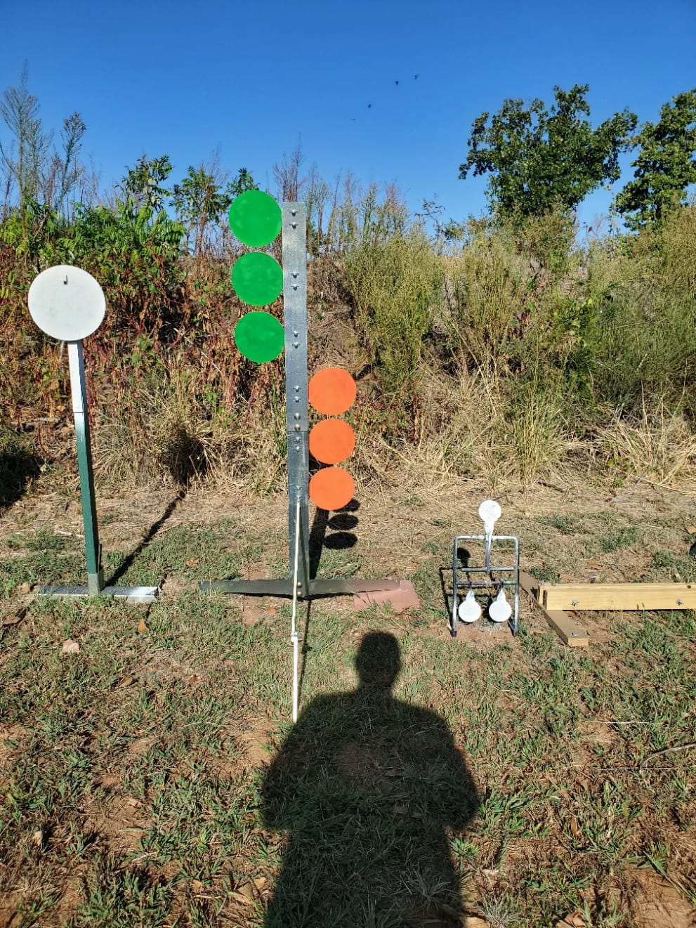Customer photo review of Dueling Tree Target