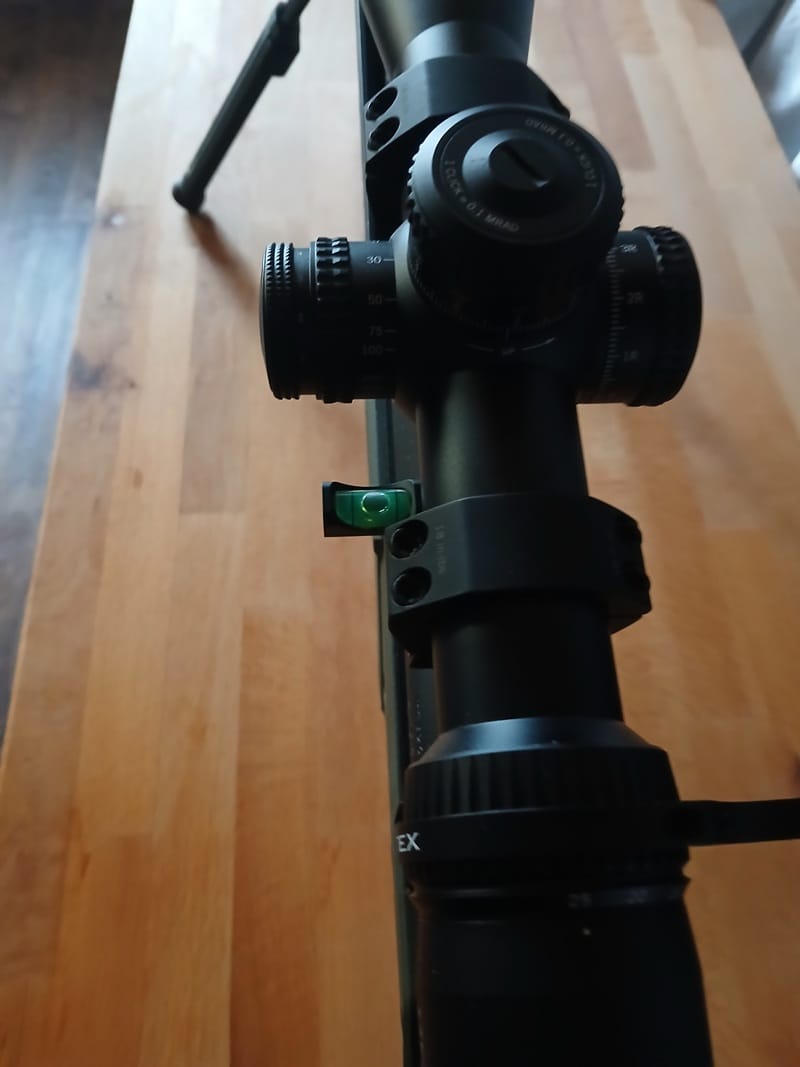Customer photo review of Vector Optics SCACD-20 Wasserwaage zur Montage an 21mm Weaver