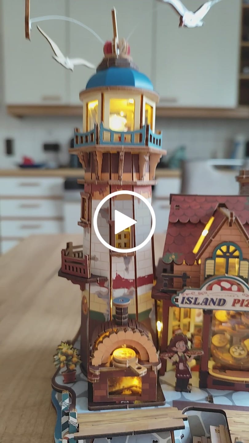 Customer video review of Island Pizza 3D Wooden Puzzle
