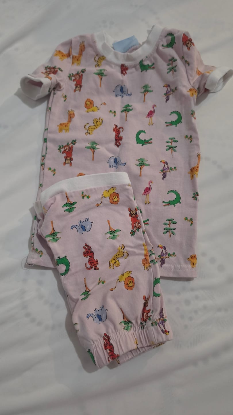 Customer photo review of Safari Short Pajamas