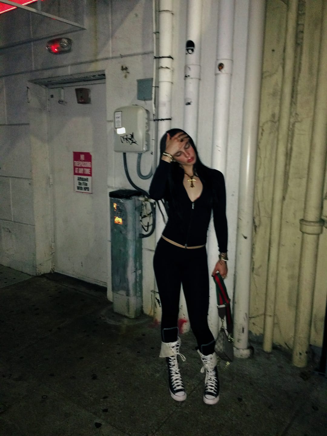 Customer photo review of Seamless LowRise Legging (Black)