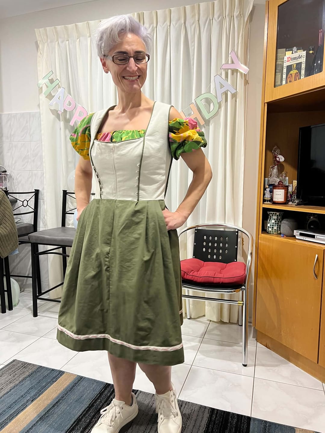 Customer photo review of PATTERN - Dirndl Dress ELLA - THISISKACHI