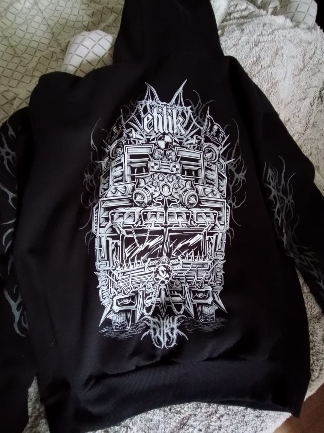 Customer photo review of Fury - Hoodie