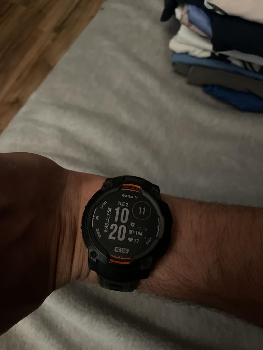 Customer photo review of Garmin Instinct 3 Solar