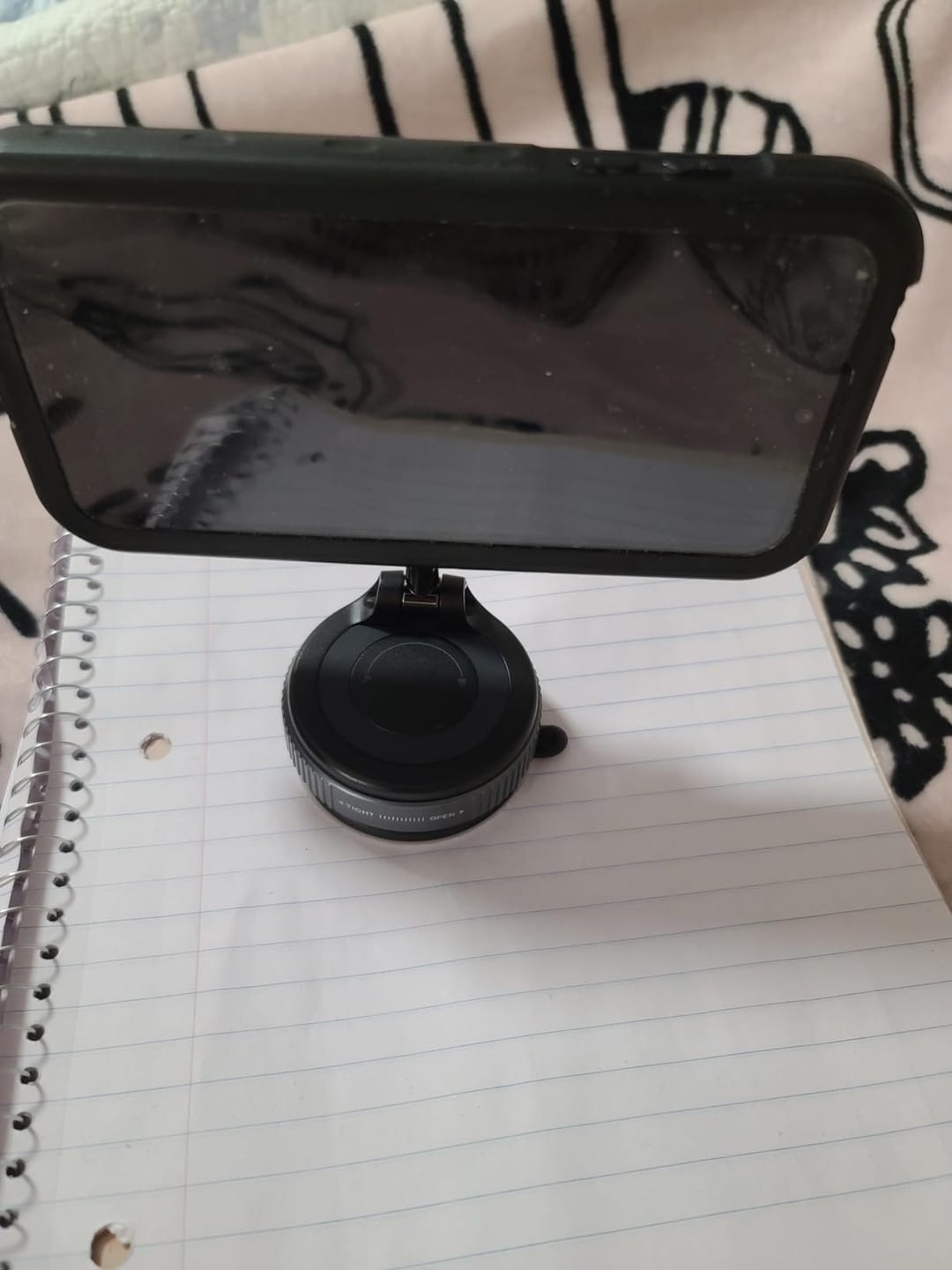Customer photo review of Tekkvault™ AnchorPro Phone Holder