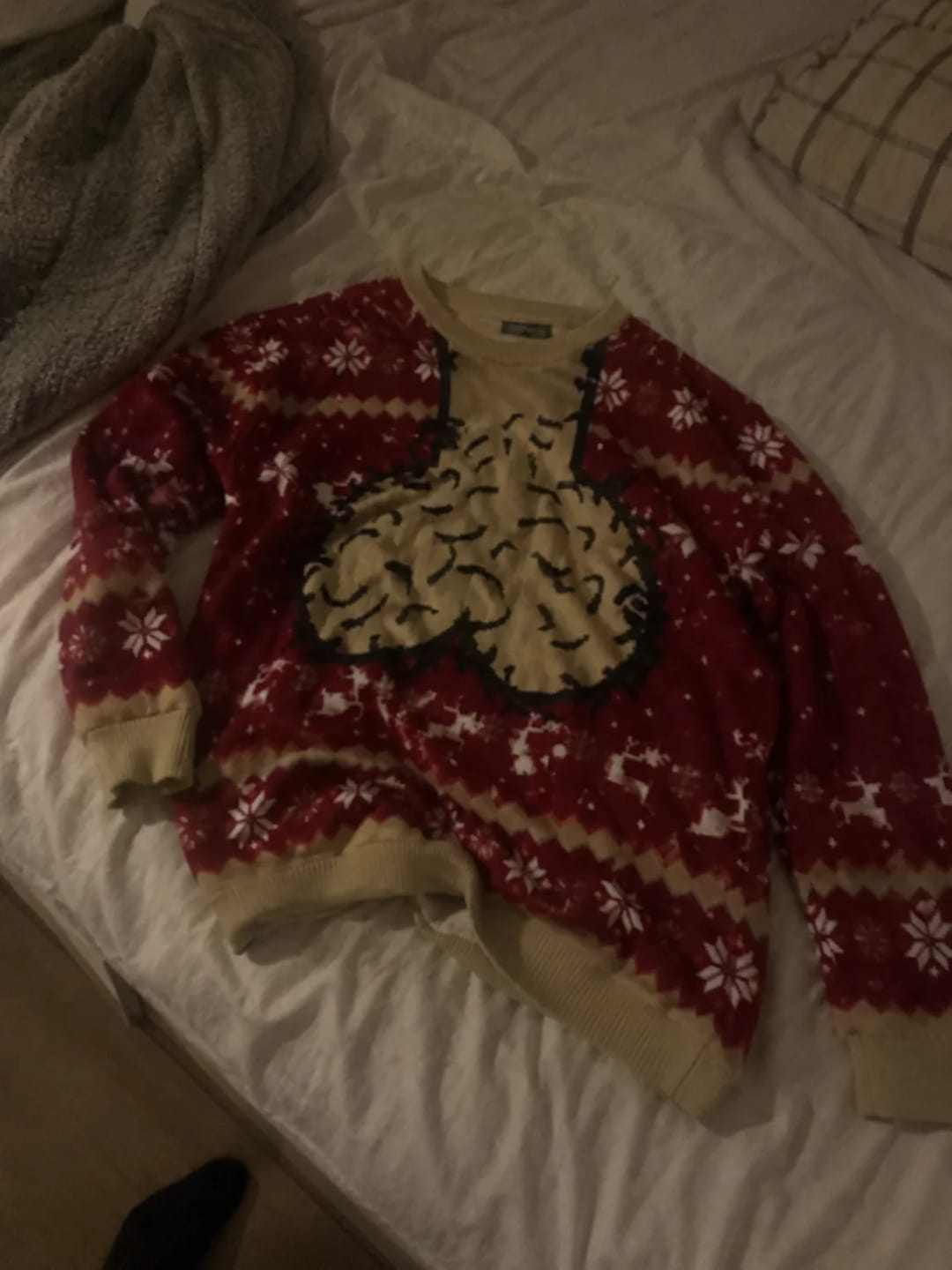 Customer photo review of Jersey Navideño MistleKnit