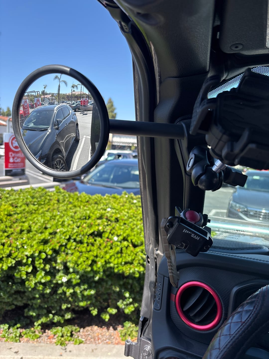 Customer photo review of A-Pillar Side Mirror Set For 2024+ Jeep Wrangler JL & Gladiator - CMM Offroad