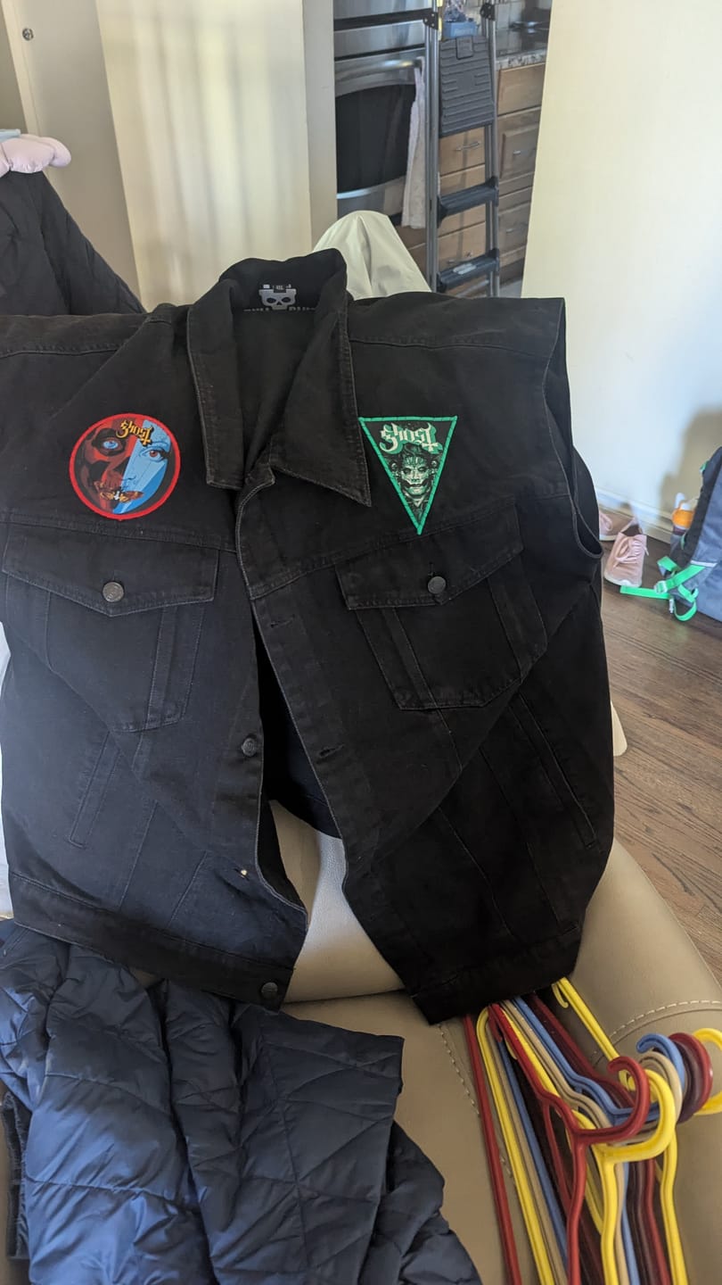 Customer photo review of The Left Hand Black - Vest