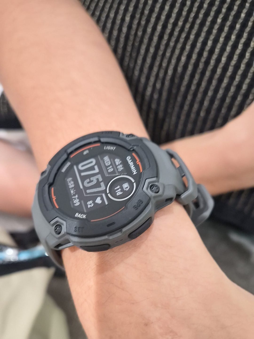 Customer photo review of Garmin Instinct E